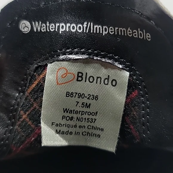 COPY - BLONDO SZ 7.5M WESTERN SNAKESKIN ANKLE BOOTS WATERPROOF COWBOY POINTY TO… - Picture 2 of 16